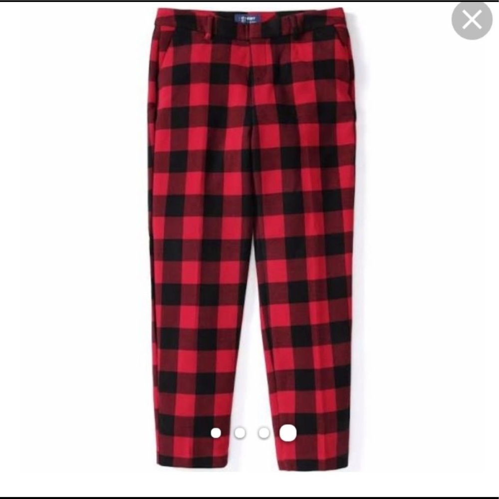 Old navy buffalo plaid Harper pants
